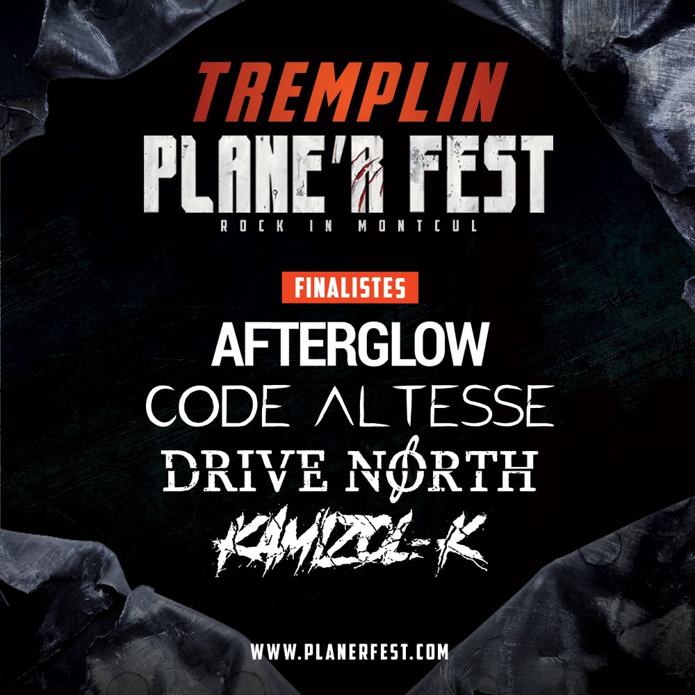 AFTERGLOW (Rock alternatif) en final du Tremplin PLANE'R FEST