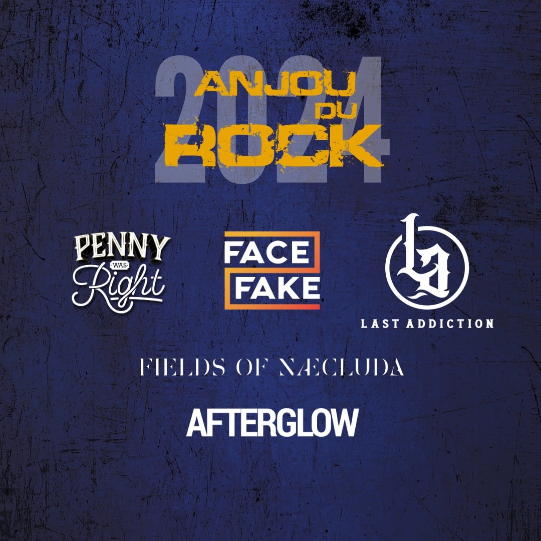 Affiche festival Anjou du rock 2024